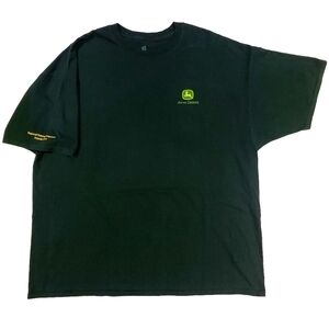 𝅺3/$20 Hanes John Deere Green Staff T-shirt